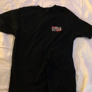 Black vans tee